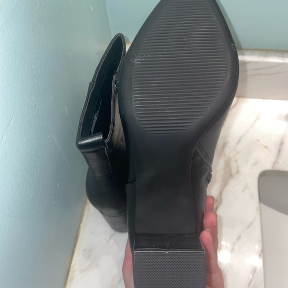 JustFab Black Booties - Picture 4 of 5